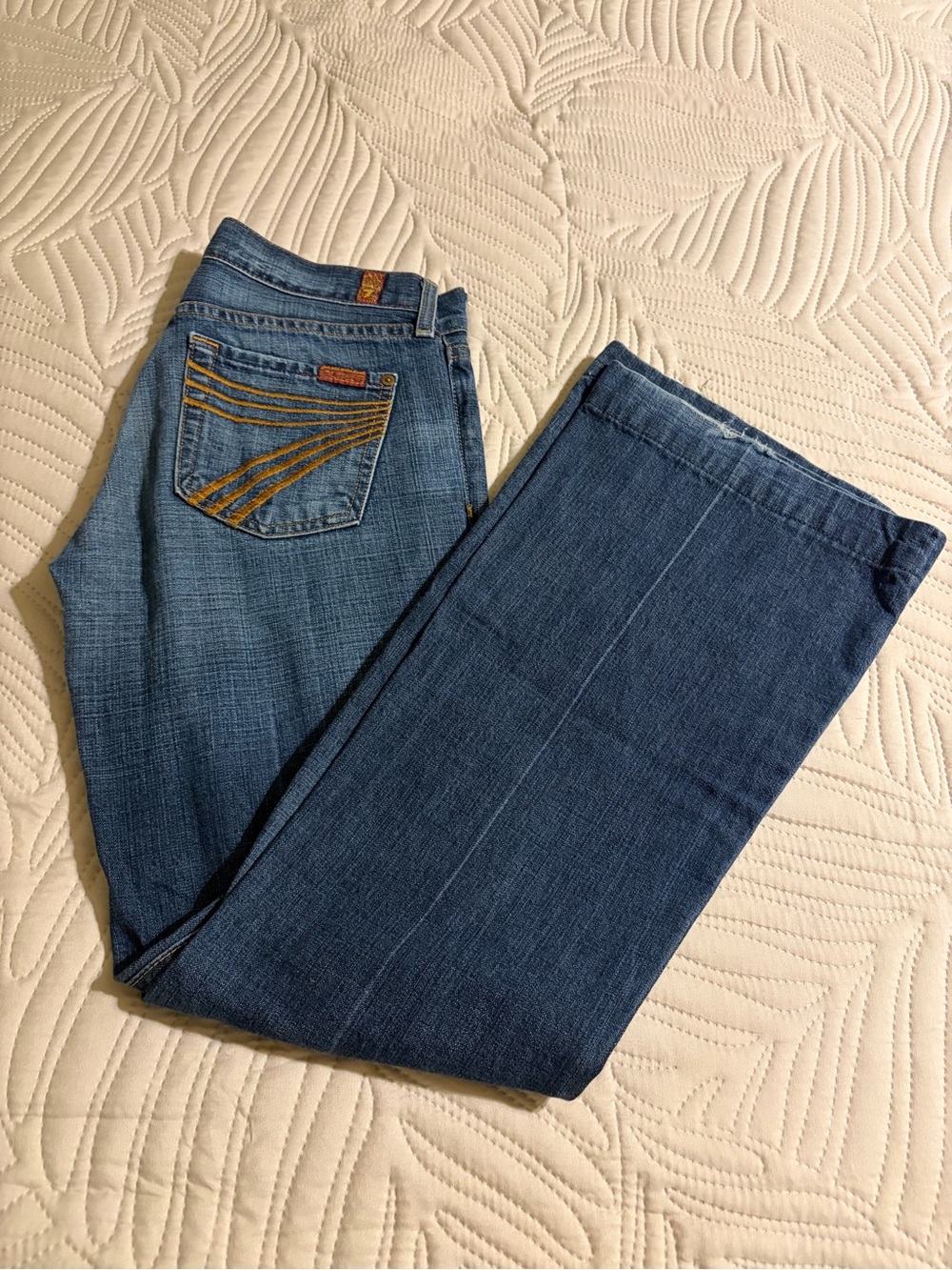 7 For All Mankind Dojo Flare Jeans